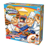 Fotorama Burger Mania Sizzling Build-A-Burger Game, Fast-Paced Conveyor Belt Fast Food Thrill Competition, Develops Fine Motor S