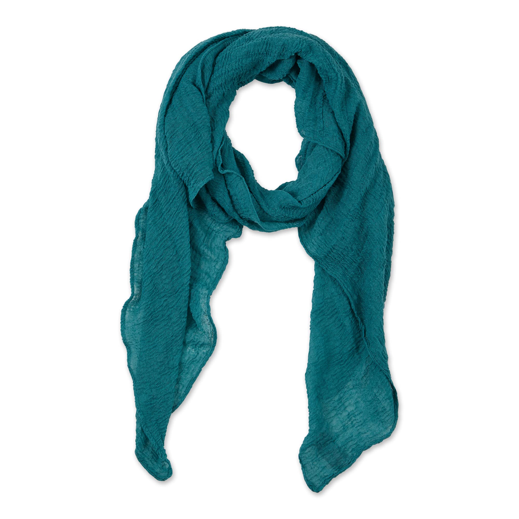 Hadley Wren Women'S Lightweight Summer Insect Shield Scarf, Classic Teal, One Size