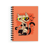 Plan To Gift Notebook Small Zombie Cat Notebook Wire Bound Spiral Printed Pages:160 (Size A5)