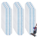 BYOFI 15 Pack Microfiber Mop Pads for OCedar H2prO Flat Mop System, Washable and Reusable Mop Replacement Heads for Floor Deep 