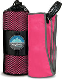 Youphoria Microfiber Travel Towel Fast Drying Lightweight - Quick Dry Towel for Camping, Beach, Backpacking, Hiking, & Sport Rub