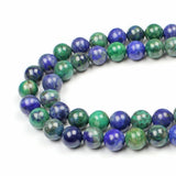 MJDCB 5A Natural Phoenix Lapis Lazuli Round Loose Beads for Jewelry Making DIY Bracelet Necklace 15 (12mm)