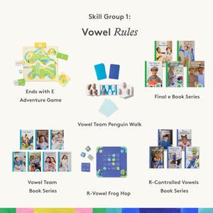 Lovevery, The Reading Skill Set for 1st & 2nd Grade, Includes 3 Games & 27 Books for Early Readers