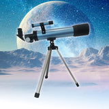Telescope for Kids 50mm 100x Magnification Beginner Telescopio with Tripod, 2 Eyepieces & Finder Scope, STEM Educational Gift fo
