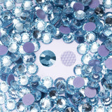 Meibite Hotfix Rhinestones Bulk, 1500PCS Aquamarine Hot Fix Rhinestones for Clothes DIY Decoration Crafts, Aquamarine, SS16, 3.8