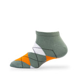 Young Wings MenS_Socks Mint Green Colour Cotton Fabric Design Free Size Low Ankle Length Casuals & Formals Wear Socks Pack Of 1