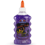 Elmers Liquid Glitter Glue, Washable, Purple, 6 Ounces, 1 Count - Great For Making Slime