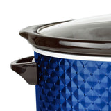 Brentwood Sc-157N Slow Cooker, 7 Quarts, Navy Blue