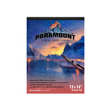 Paramount Universal Primed Premium Cotton White Canvas Pads White 11 x 14 10 Sheets Universal Double Primed Cotton Can