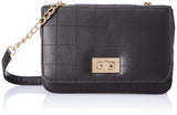Glowic WomenS Sling Bag With Lock (Black)