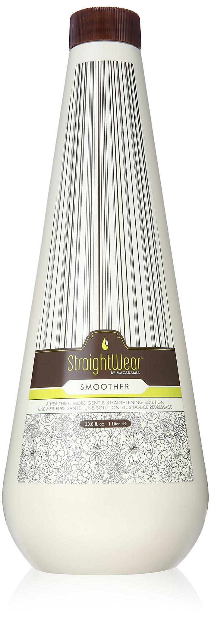 Macadamia Oil Natural Oil Straight Wear Smoother Straightening Solution For Unisex 33.8 Ounce