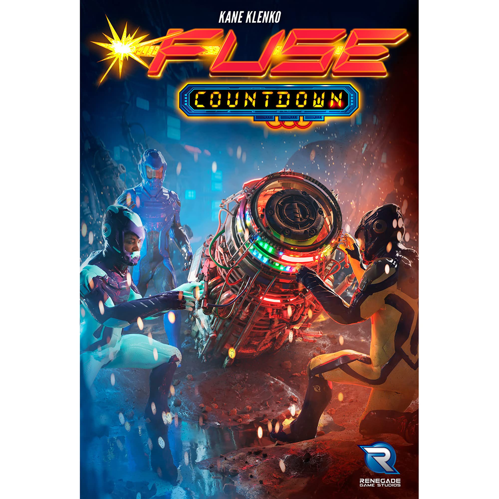 Fuse: Countdown - A Standalone Game Or Expansion For The Original Game, Renegade Game Studios, Cooperative Intense Gameplay, Fam