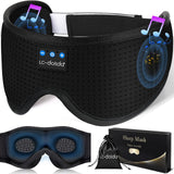 LC-dolida Sleep Mask with Bluetooth Headphones,Sleep Headphones Bluetooth Sleep Mask 3D Sleeping Headphones for Side Sleepers Be