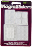 MAGIC SLIDERS L P Magic Sliders Bumper Pad Value Pack, 1, Clear