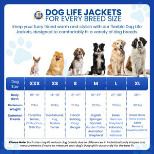 Paws Aboard Dog Life Jacket, Fashionable Dog Life Vest For Swimming And Boating - Neon Yellow