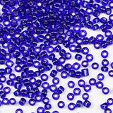4mm Royal Blue Seed Beads for Jewelry Making 200 Grams About 3380pcs,6/0 Glass Craft for Making Earrings, Bracelets, Pendants, W