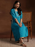 Libas Women'S Silk Regular Kurta (29189O_Blue