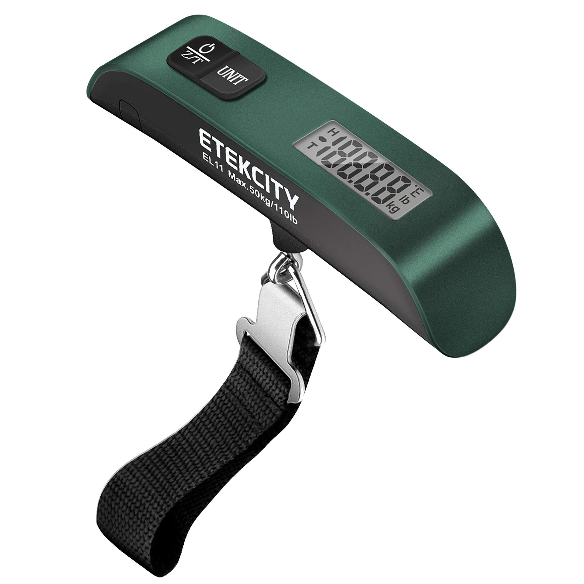 Etekcity Luggage Scale, Digital Weight Scales for Travel Accessories Essentials Suitcases , Portable Handheld Scale with Tempera