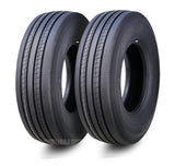 Set 2 GREMAX All Steel ST235/85R16 RV Radial Trailer Tire 16-Ply 235 85 16 Load Range H 133/128M 