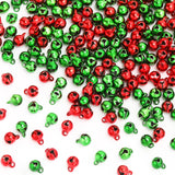 Augshy 200 Pieces Jingle Bells 1/4 Inch Craft Bell Mini Bell Bulk for Christmas Home and Pet Decorations Bracelet Necklace Knitt