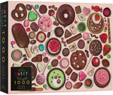 Elena Essex Puzzles for Adults 1000 Pieces - Sweet Delight | Jigsaw Puzzles | 1000 Piece Puzzle | Chocolate Candy Cake Sweets Do