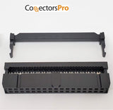 Pc Accessories - Connectors Pro 25-Pack 2X17 34 Pins 2.54mm 0.1 Pitch Dual Row IDC Socket for Standard Flat Ribbon Cable, 34P