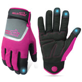 MELOTOUGH Work Gloves for Men Women,Safety Work Gloves for Mechanic,Garden,Yard,Warehouse,Touch Screen Working Gloves
