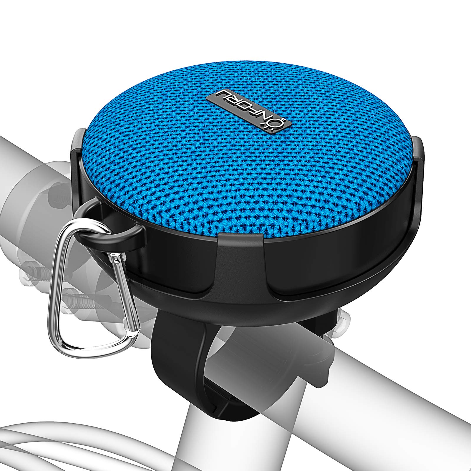 Onforu Bike Bluetooth Speaker with Bicycle Mount, Portable Wireless Speaker with Loud Sound, Bluetooth 5.0 and 10h Play Time, IP