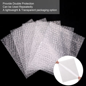 100Pcs Bubble Out Bags Pouches 7.10x 8.20 Bubble Pouches Cushioning Packaging Bags, Double Walled Cushioning Bags Thickening