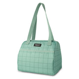 PackIt Freezable Hampton Lunch Bag, Sports Grid Sage, Built with ECOFREEZE Technology, Collapsible, Reusable, Zip Closure with F