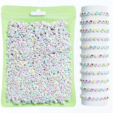 ARTDOT 800 Pieces Assortment Letter Beads for Friendship Bracelets Making Kit, 28 Styles Jewelry Making Supplies Alphabet Beads 