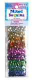Sulyn Mixed Sequins 3g 9/Pkg, Assorted Cups
