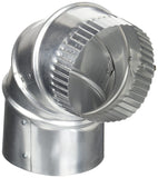 Lambro FBA_2310 Elbow Vent Aluminum Adj 4in, No Size, No Color