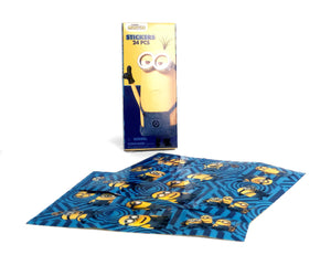 Minions Gift Set - Minions Lunch Tin Box, water bottle, puzzle, stickers, and Pencil Case.