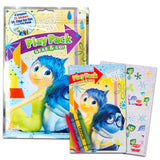 Inside Out Disney Coloring And Activity Book 2 Books Filled With Stickers, Posters, Coloring Activities