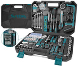 Sundpey Household Tool Kit 257-Pcs - Home Auto Repair Tool Set Complete General Hand Tool Set - Tool Kits For Handyman & Precisi