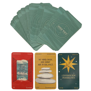 Inner Voice: A Tarot Deck of Affirmations from Unity - 78 Beautiful Cards, Unique Magnetic Box, Modern Interpretation of Classic