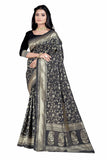 Sugathari Womens Banarasi Saree Pure Kanjivaram Silk Saree Soft new ladies 2023 Design Wear Pattu Sarees Latest Party Sari colle