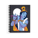 Vprint Krishna Spiral Wiro Unruled Blank Pages Notebook Diary Journal Drawing Book SizeA5(6X9 Inches) (Krishna)