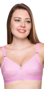 Trylo Women'S Cotton T-Shirt Bra Women'S Non-Wired Bra (Sarita_Pink_36C),Pink,36,B07YYMSVXD