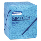 Kimtech 33560 KIMTEX Wipers 1/4Fold 12 1/2 x 13 Blue 66/Box 8 Boxes/Carton