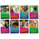 North Star Teacher Resource NST3061 Kindness and Respect Bulletin Board Set, Set of 8 Posters