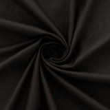 KKJIAF 2 Yard Chocolate Brown Cotton Fabric 61 Inch Wide, Soft & Breathable Cotton Broadcloth Fabric for Sewing Clothes, Apparel