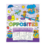 Ooly Opposites Toddler Coloring Book, 1 EA