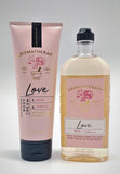 Aromatherapy - Love - Rose Vanilla - Duo Body Cream and Body Wash & Foam Bath - Full Size
