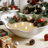 Sukh Snow Pearled-Candles with Wicks - DIY Candle Sand,Pearled Wax with Wicks,Wax,Refillable for Weddings,Partie (Sand)