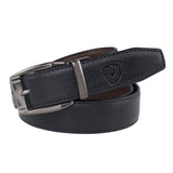 Keviv PuLeather Formal, Casual & Reversible Belts For Men (Black/Brown) (GbS/Belt02)