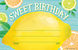 LEMON ZEST SWEET BIRTHDAY AWARDS
