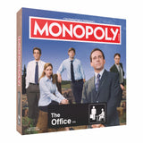 Monopoly: The Office Board Game, Featuring World's Best Boss Mug, Dundee Award, Box of Paper & More, Buy, Sell, Trade Scrantons 