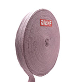 QIANF Multiple Color Twill Tape Ribbon 1 Wide 40 Yards Roll Webbing Herringbone Tape for Clothes Sewing Craft, Pink